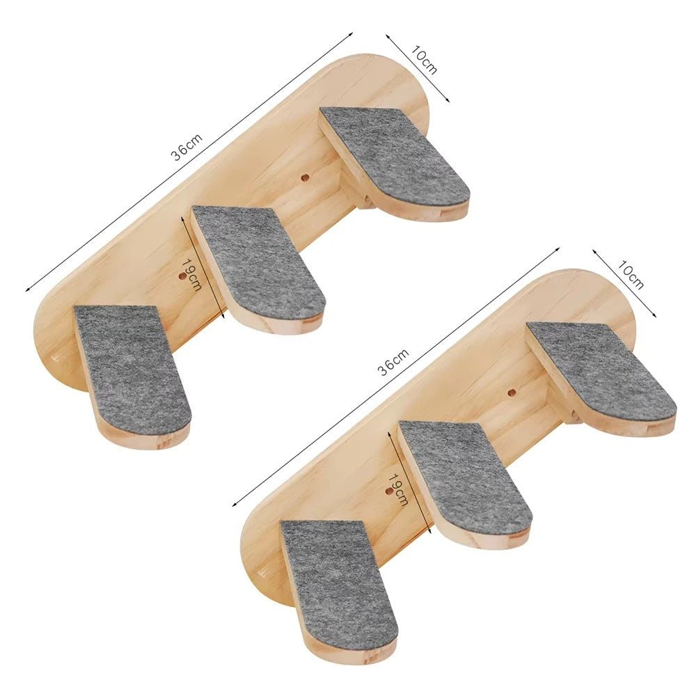 deux modules arbre chat mura Design