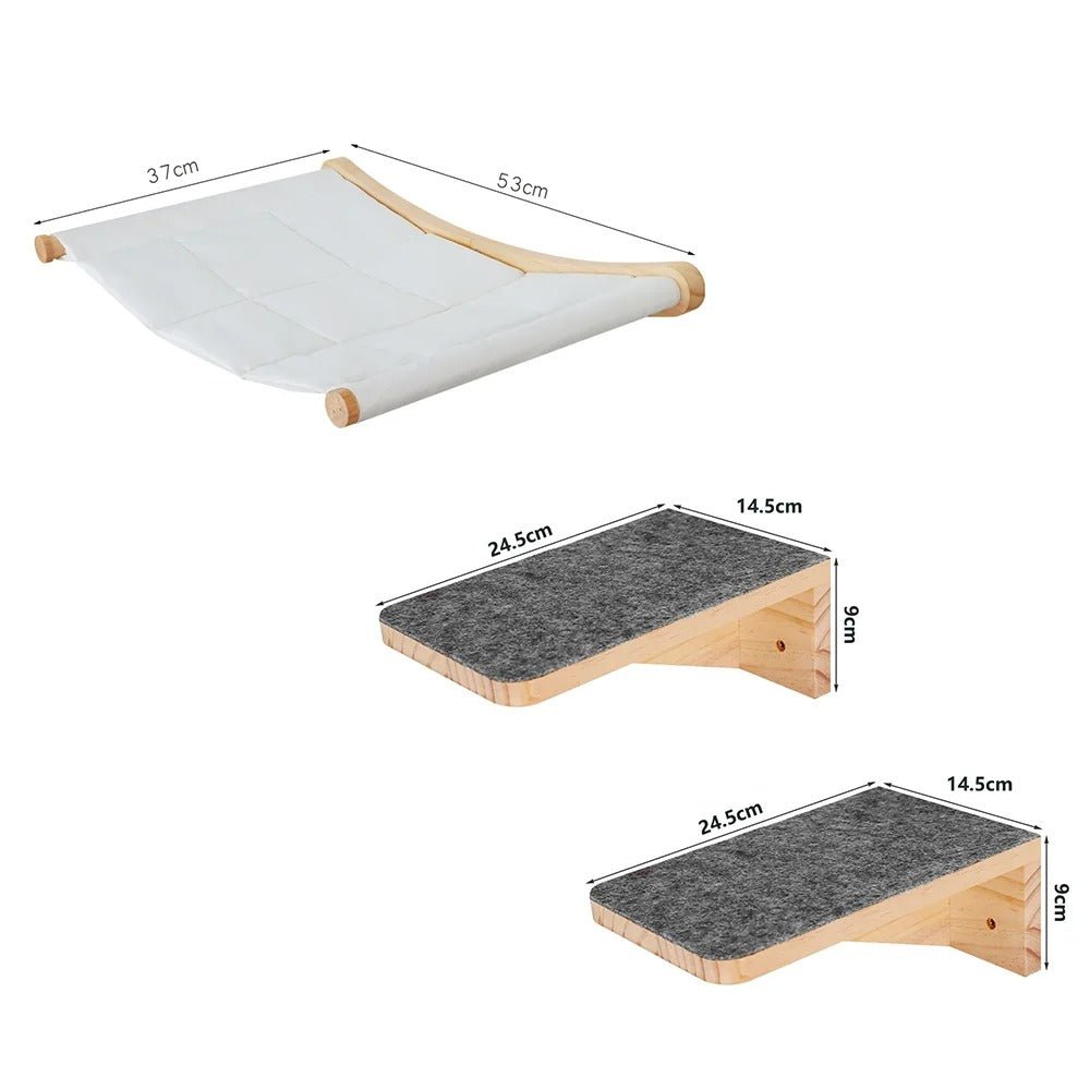 mesures arbre chat mural VerticalFlex