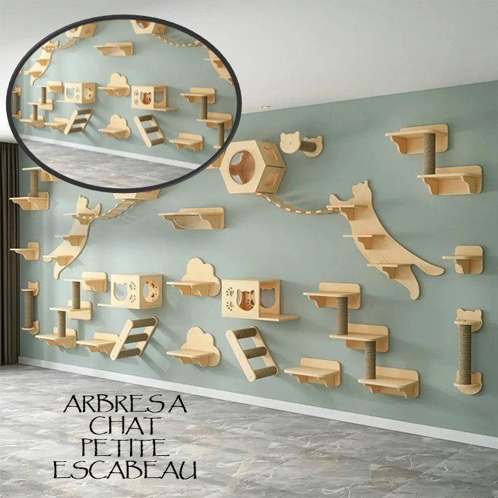 ARBRES Ă CHAT - PETITE ESCABEAU - Passion Murale