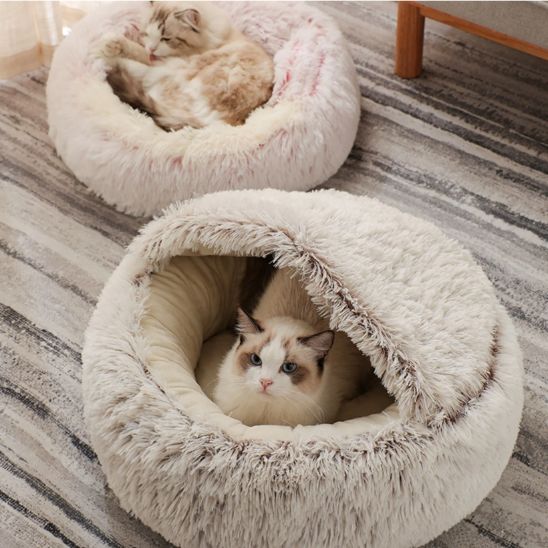 chat blotti dessous couverture coussin pour chat Duvet Félin