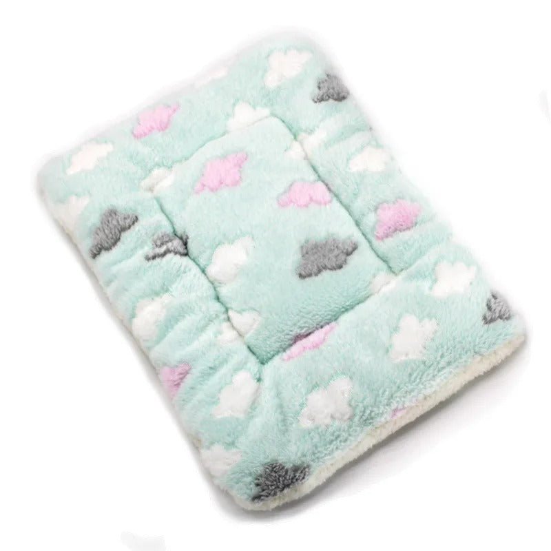 coussin pour chat vert velours félin