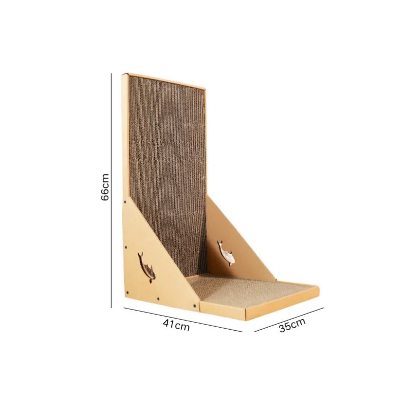 griffoir pour chat design dimensions 66cm meuble griffade