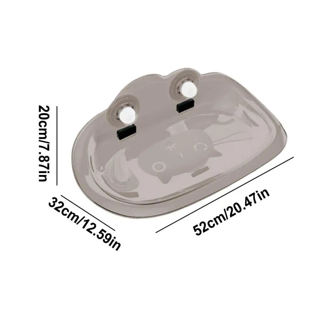 hamac fenĂȘtre brun transparent