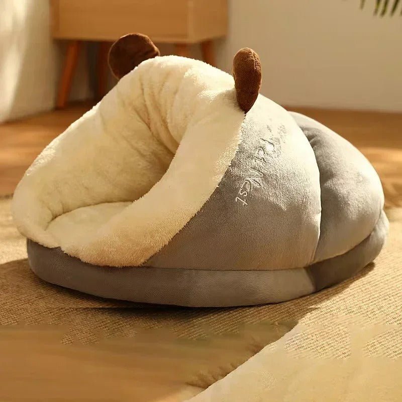 Niche pour chat brune MiaouLodge