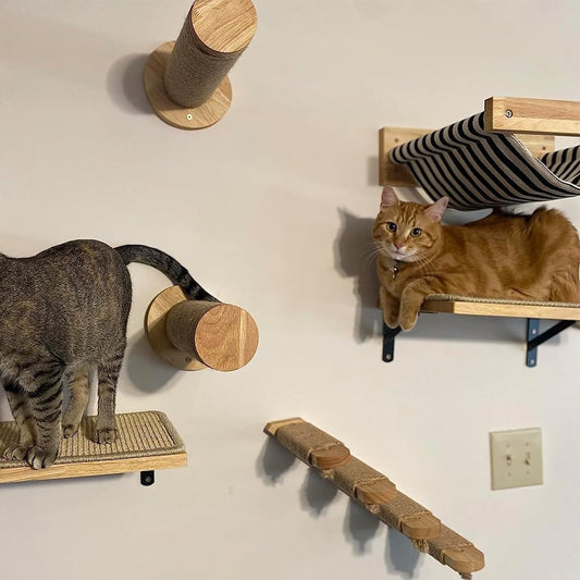 Arbre à chat mural : créer un monde vertical pour votre chat - Passion Murale