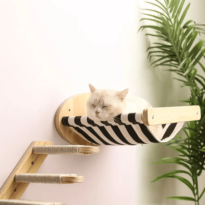 ARBRE À CHAT MURAL CHATCIEL CONFORTABLE