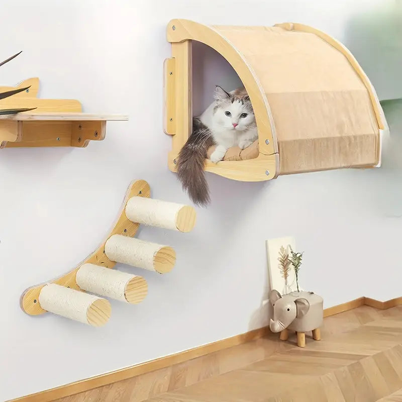 ARBRE A CHAT MURAL-TOPCOURBE