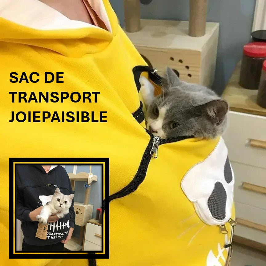 Chat Sac De Transport-JoiePaisible