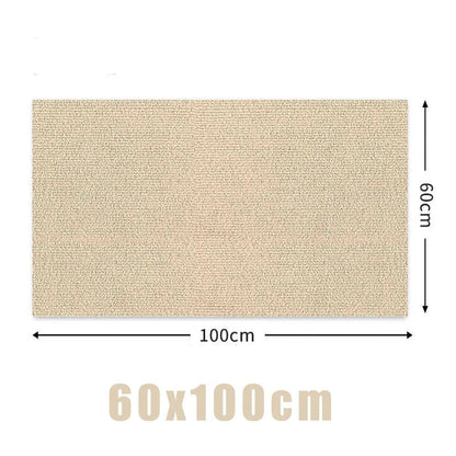 Griffoir mural chat beige 100 cm par 60 cm