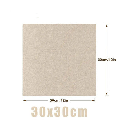 Griffoir mural chat beige 30 cm par 30 cm