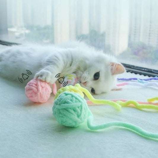 JOUETS POUR LES CHATS-PELOTEDOUCE