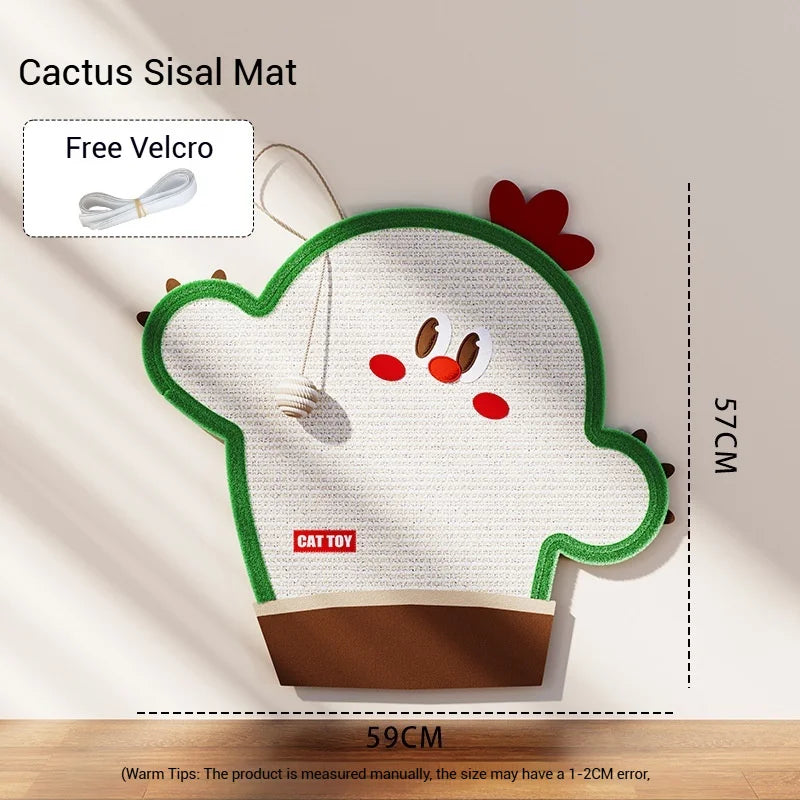 GRIFFOIR CHAT-CACTUS VERT