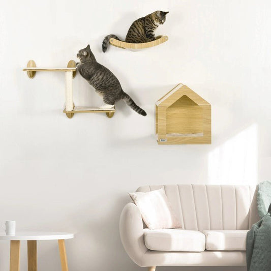 ARBRE A CHAT BEIGE - KIT RELAX - Passion Murale