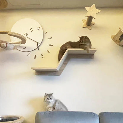 ARBRE À CHAT DESIGN - LACOURBE - Passion Murale