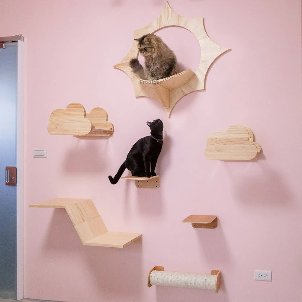 ARBRE À CHAT DESIGN - LACOURBE - Passion Murale
