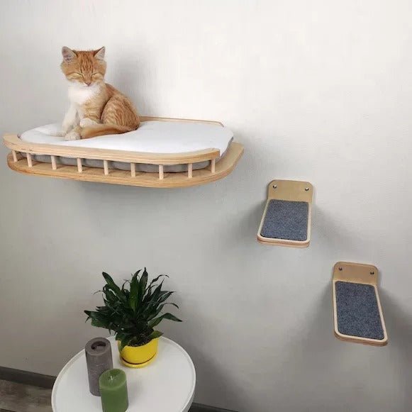 Arbre à chat design - Lounge Félin - Passion Murale