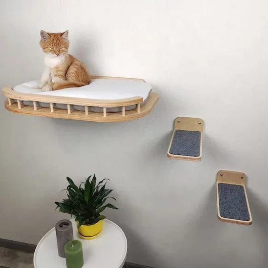 Arbre à chat design - Lounge Félin - Passion Murale