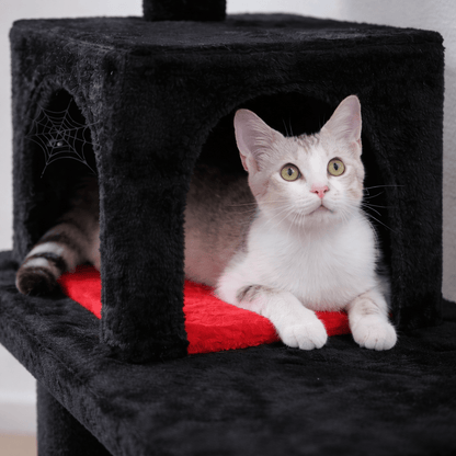 Arbre à chat design – Moderne, stable et multi - niveaux 🐾 - Passion Murale