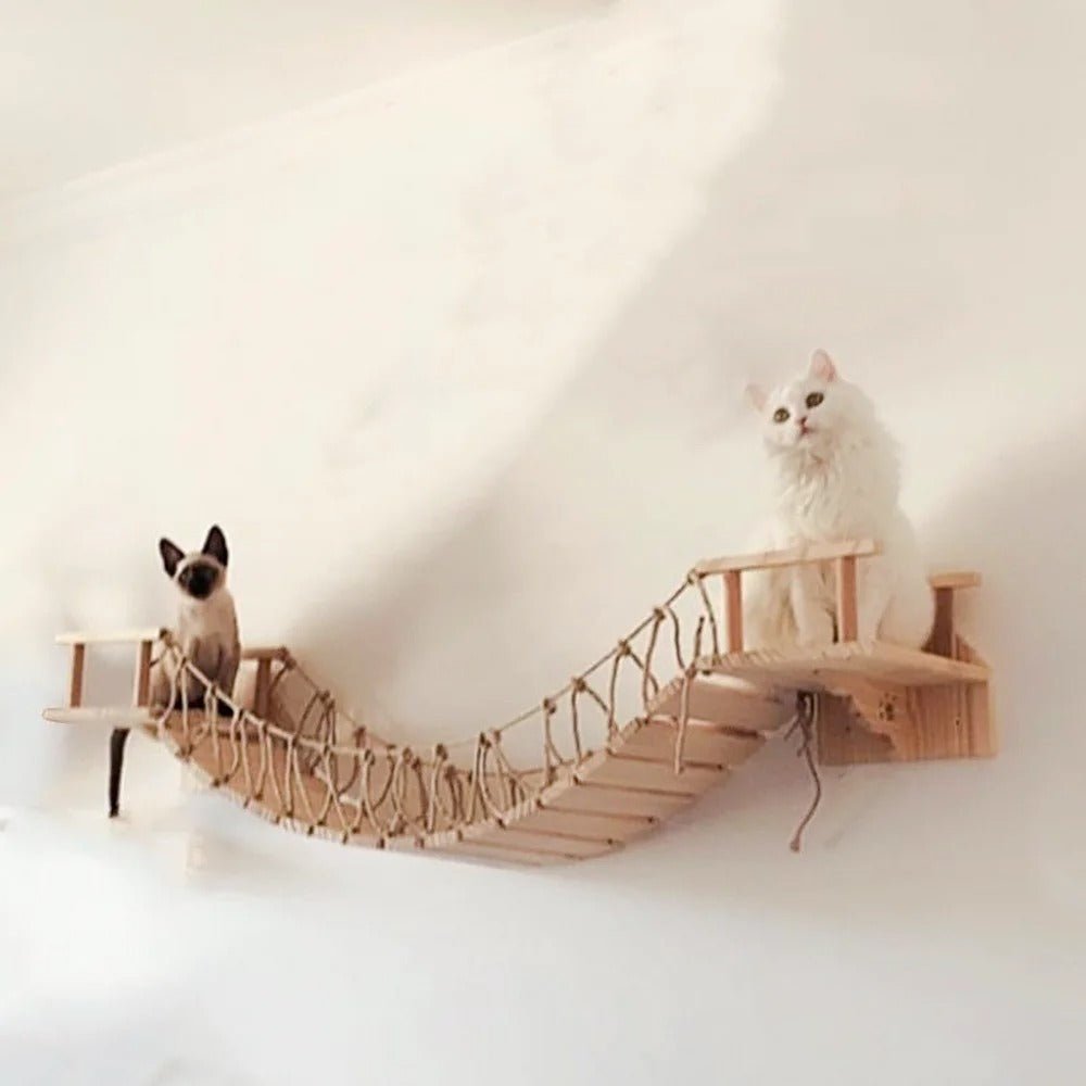 ARBRE À CHAT DESIGN - PONT TOP MIGNON - Passion Murale