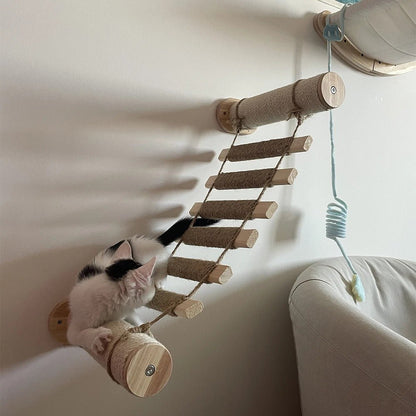 ARBRE À CHAT DESIGN - PONT TOP PROTECTION - Passion Murale