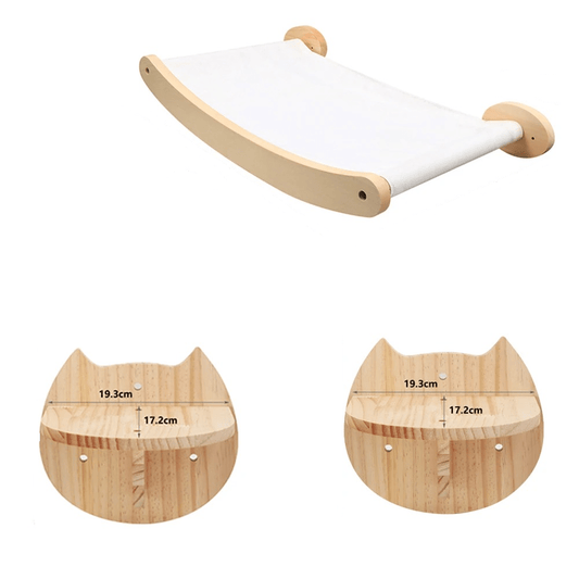 Arbre à chat mural Design Compact