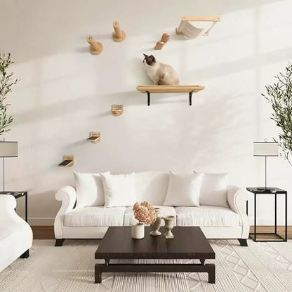 ARBRE À CHAT MURAL - TRIO TOP CONFORT - Passion Murale