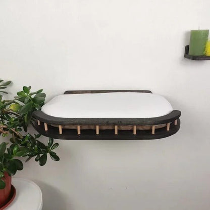 arbre chat mural avec coussin confortable Lounge Félin
