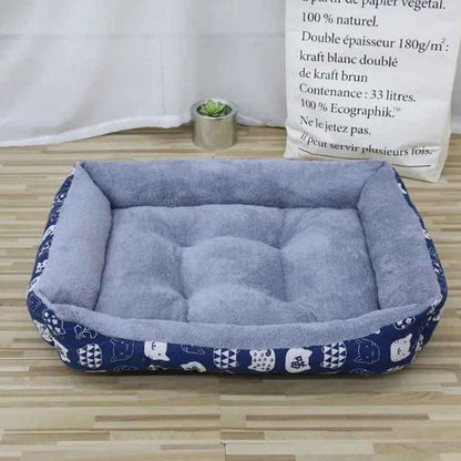 Coussin chat bleu gris Dodo'Ronron