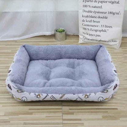 Coussin chat blanc gris Dodo'Ronron