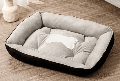 Coussin chat noir gris Dodo'Ronron