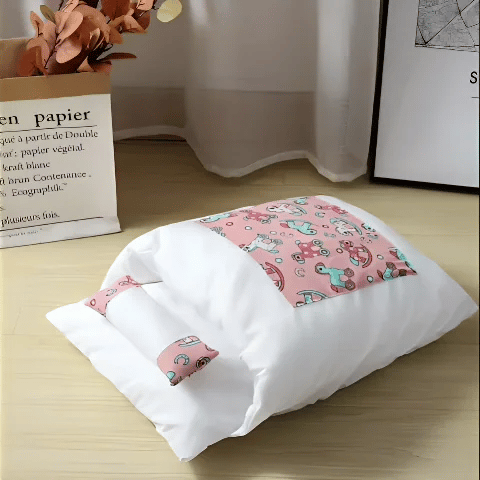 coussin chats démonstration confort en video