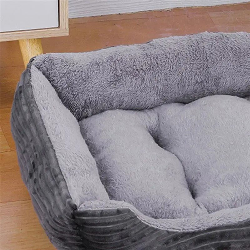 panier pour chat intérieur moelleux bords rembourrés