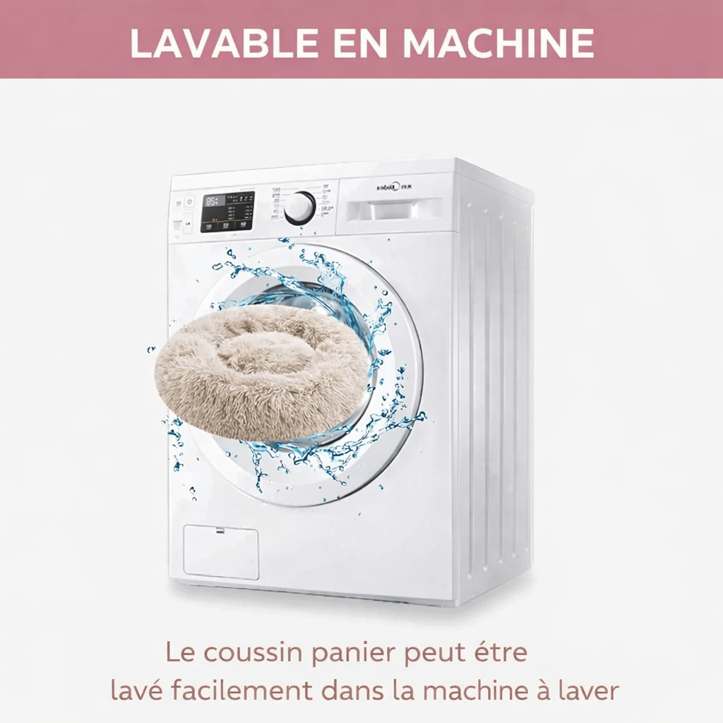 coussin panier pour chat lavable en machine entretien facile