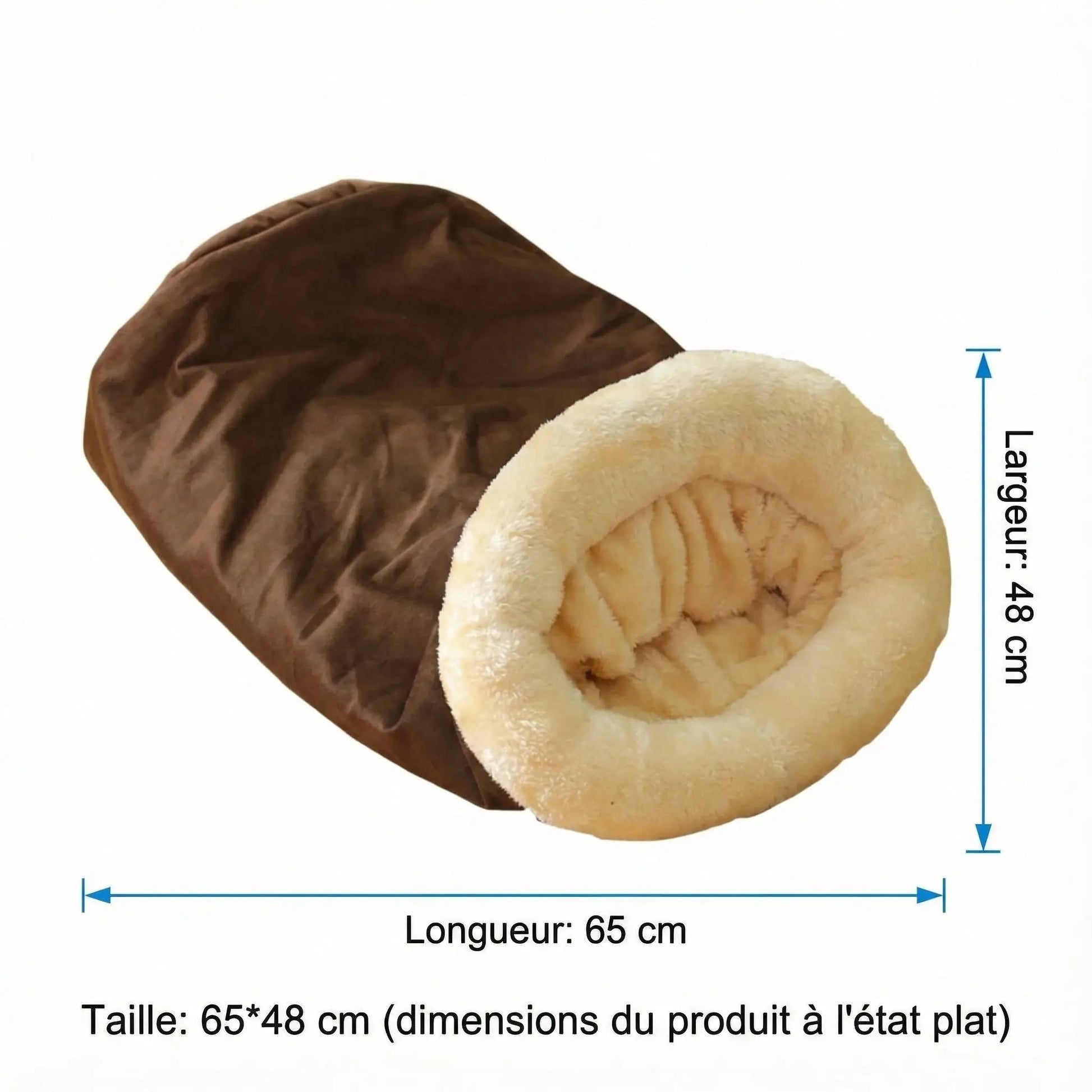 coussin pour chat dimensions 65x48cm taille adaptée