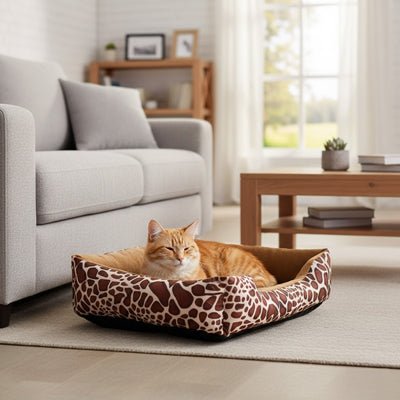 coussin pour chat confortable design moderne salon