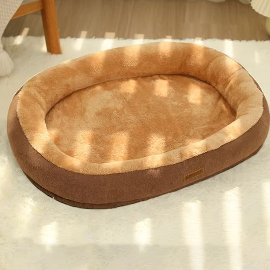 panier coussin pour chats design oval rebords rembourrés