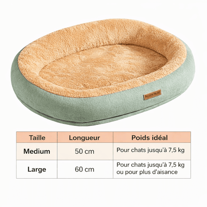 dimensions coussin panier pour chats tailles médium large
