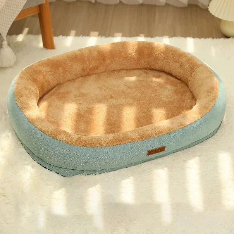 coussin pour chats panier vert sauge confort prémium