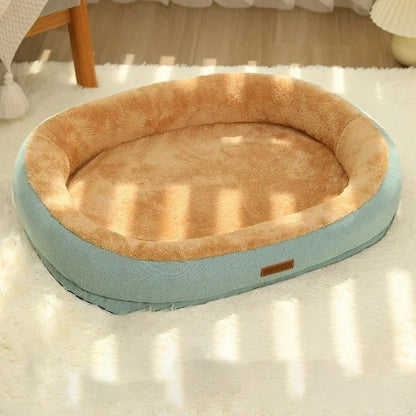 coussin pour chats panier vert sauge confort prémium