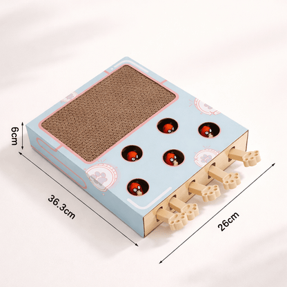 dimensions griffoir chat carton compact adapté aux petits espaces