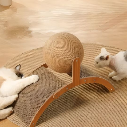 griffoir chat design favorisant lentretien naturel des griffes et lactivité physique