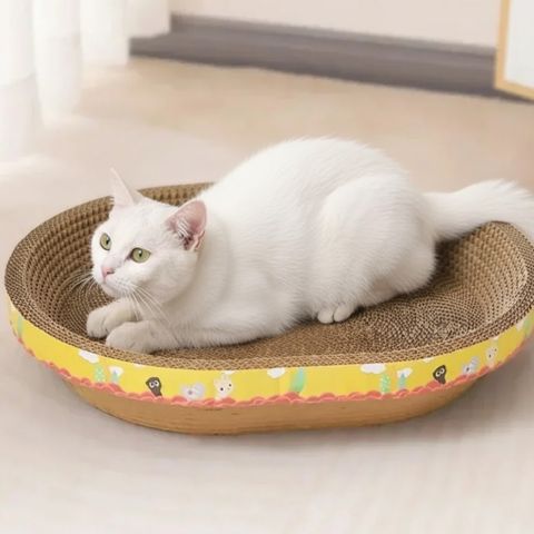 griffoir chat carton oval chat repos