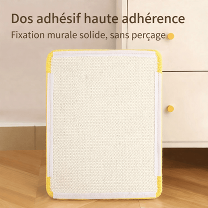 griffoir chat mural dos adhésif haute adhérence