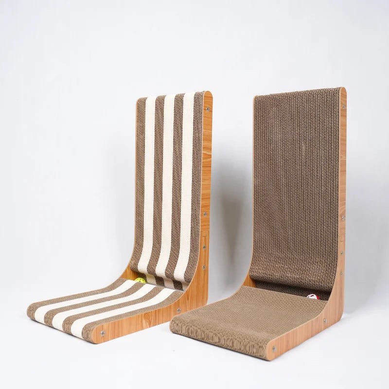 griffoir design chat deux modèles carton ondulé