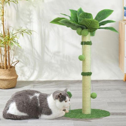 griffoir design palmier chat adulte utilisation intérieur