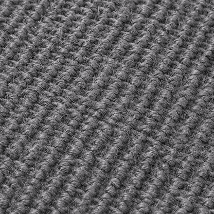 Gros plan de la texture en sisal du griffoir design pour chat