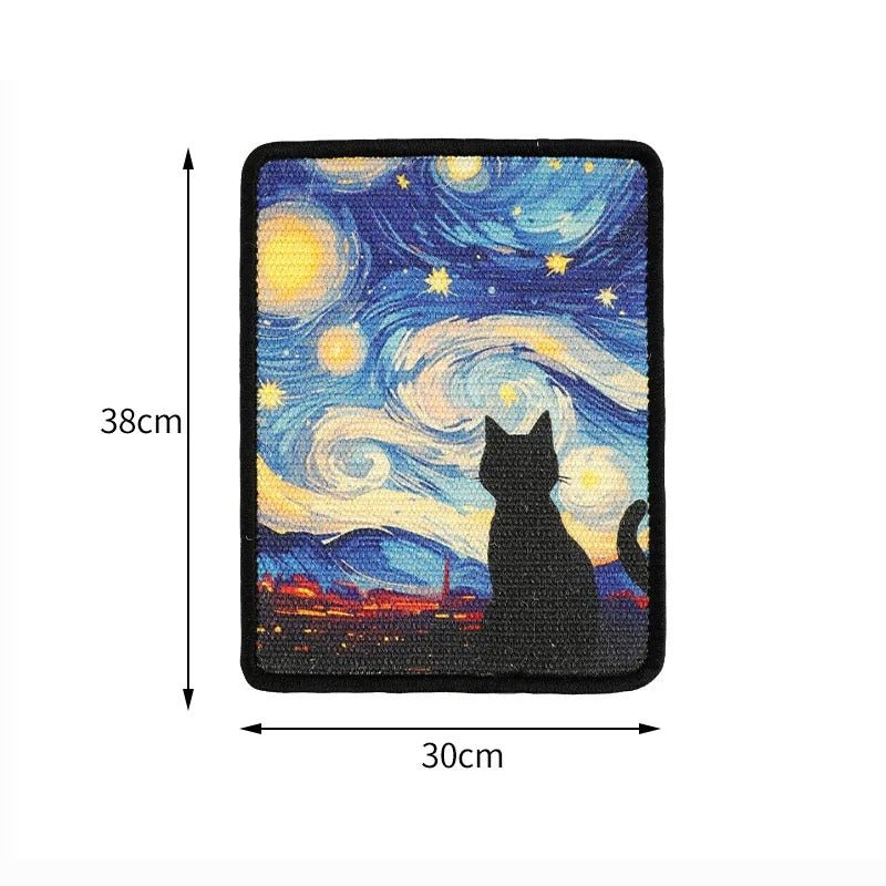 griffoir mural chat dimensions 38x30cm
