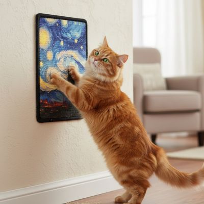griffoir mural chat utilisation verticale
