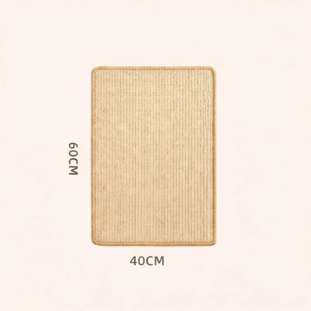 griffoir mural chat sisal dimensions 40x60cm tapis griffage
