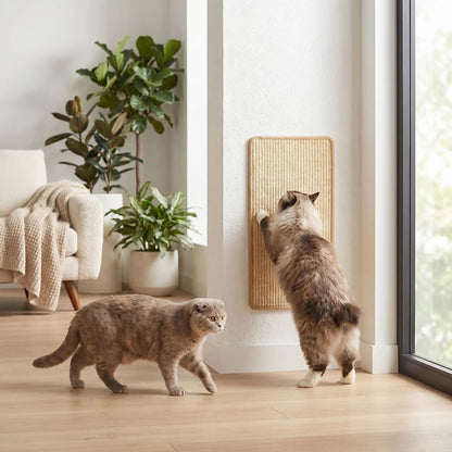 griffoir mural chat fixation murale utilisation chat maison